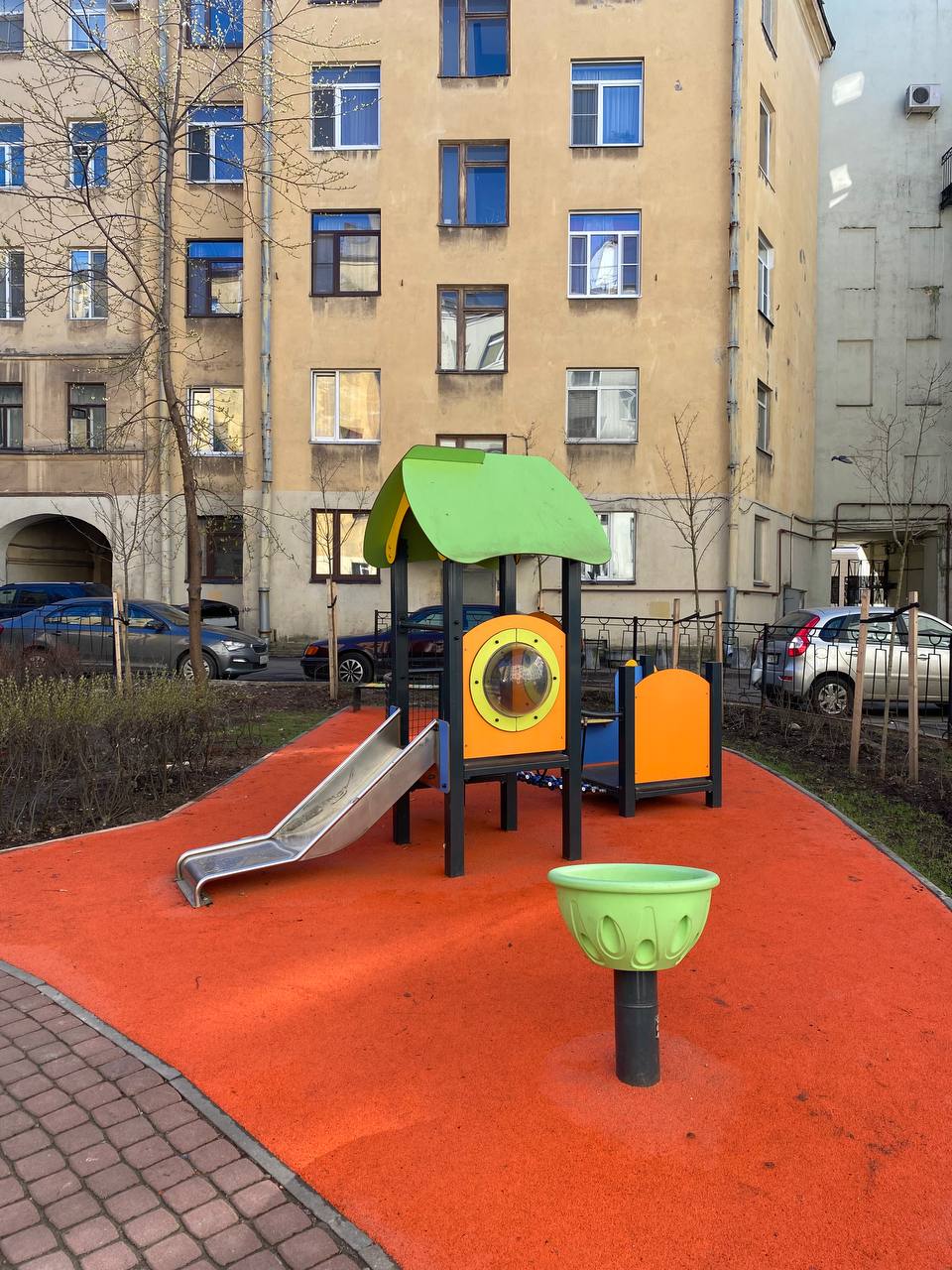 Разработка детской площадки. Сантк-Петербург